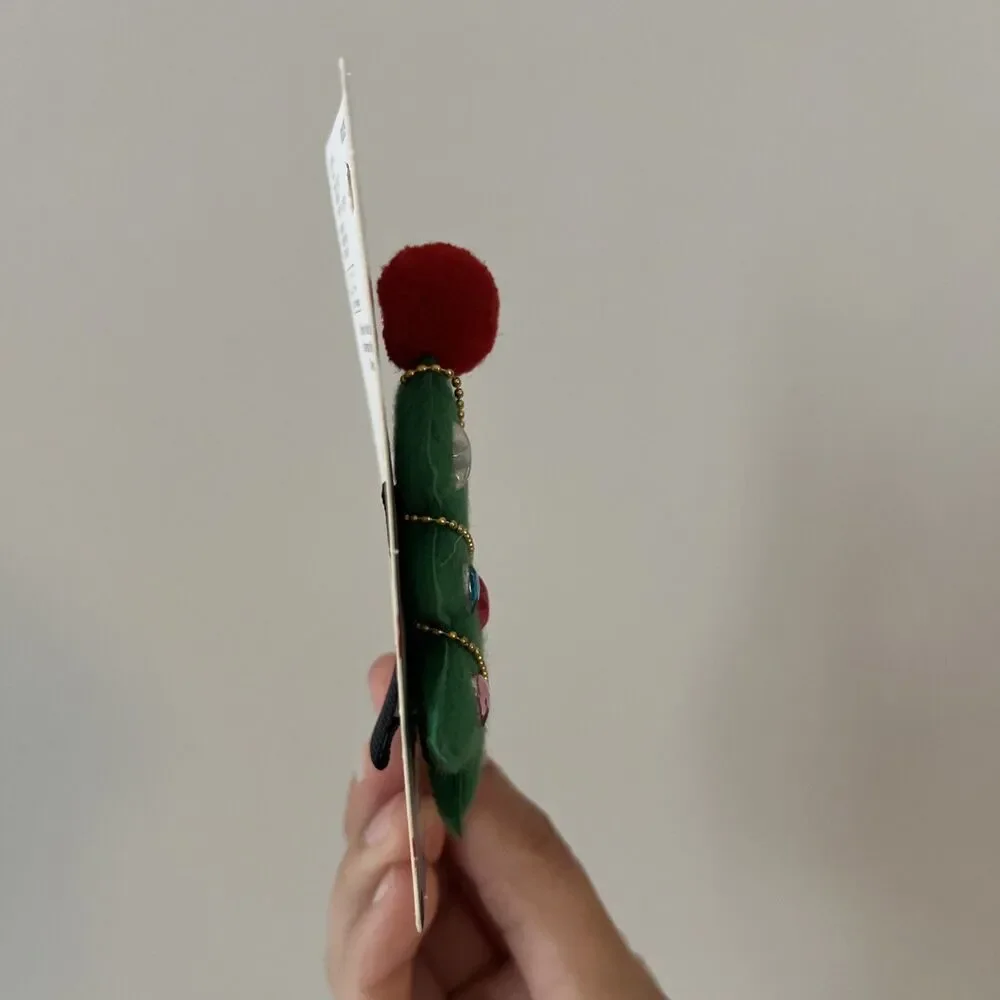 Scunci By Conair‎ Girl’s Hair Clip Decorated Christmas Tree NEW